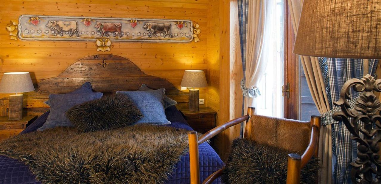 Chalet-Hotel Les Cimes Le Grand-Bornand Bagian luar foto