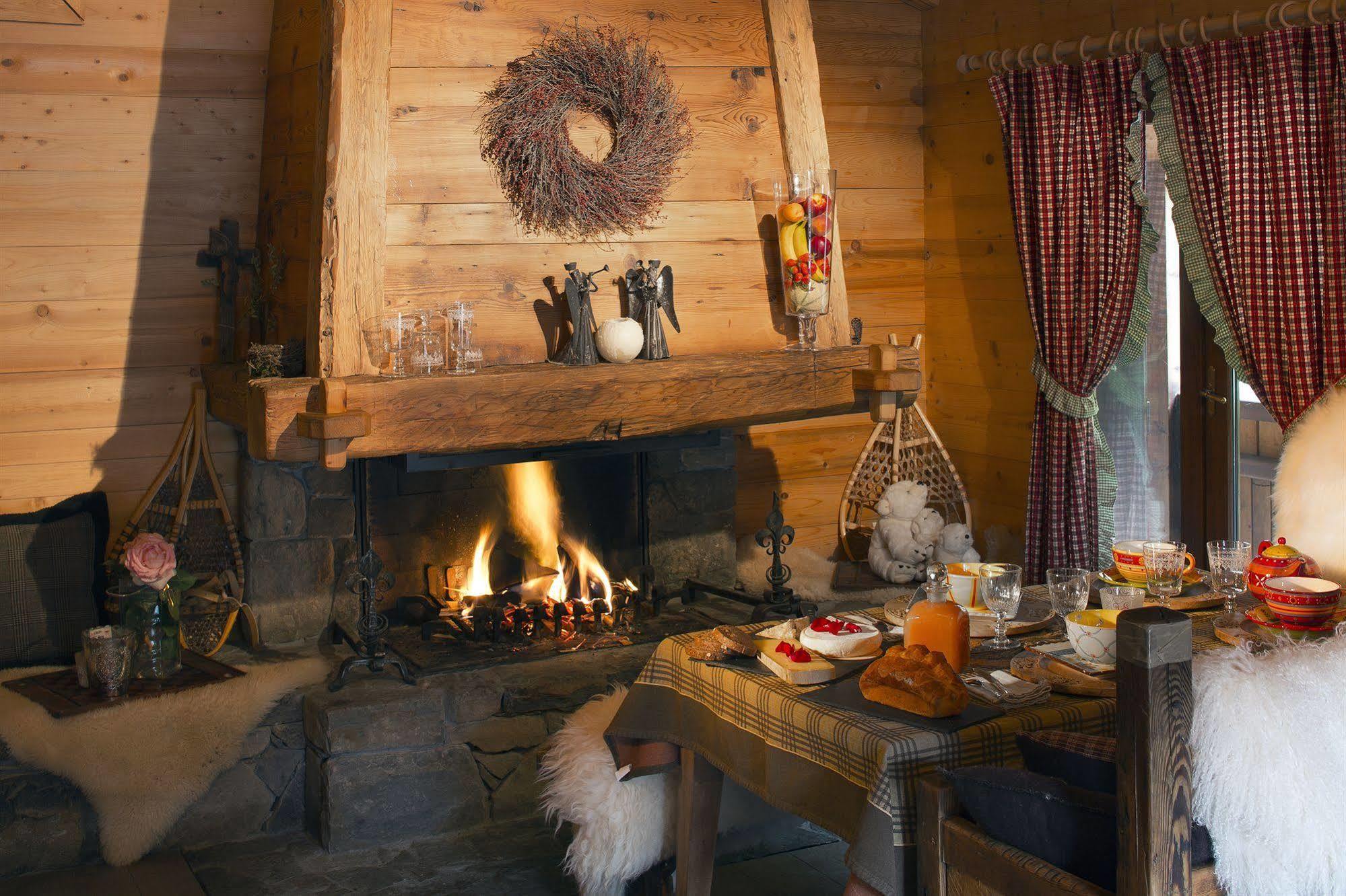 Chalet-Hotel Les Cimes Le Grand-Bornand Bagian luar foto