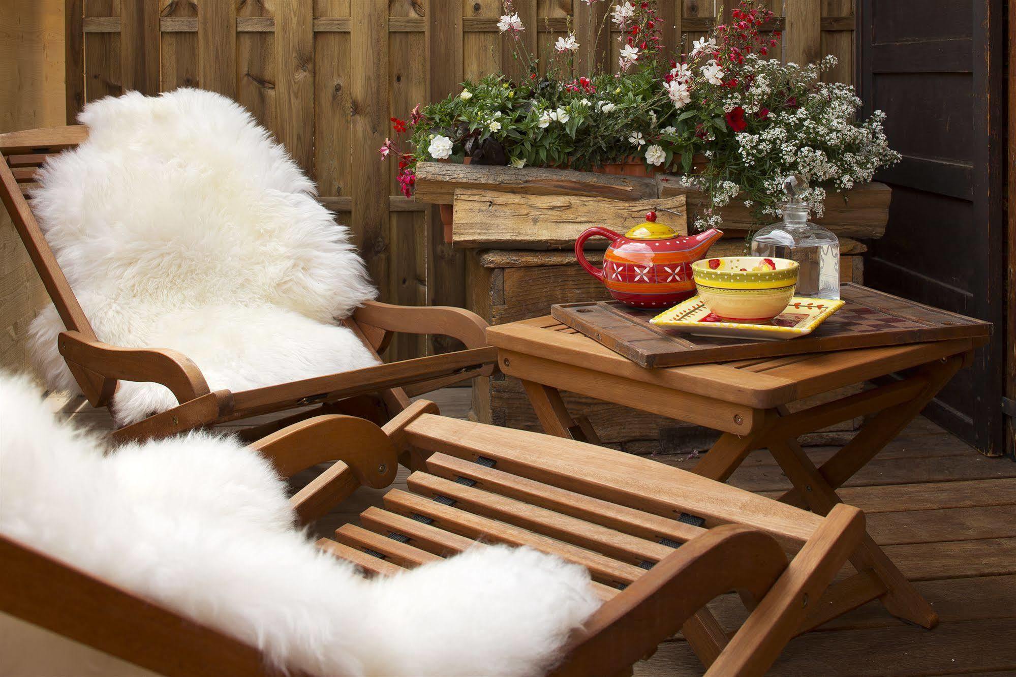 Chalet-Hotel Les Cimes Le Grand-Bornand Bagian luar foto